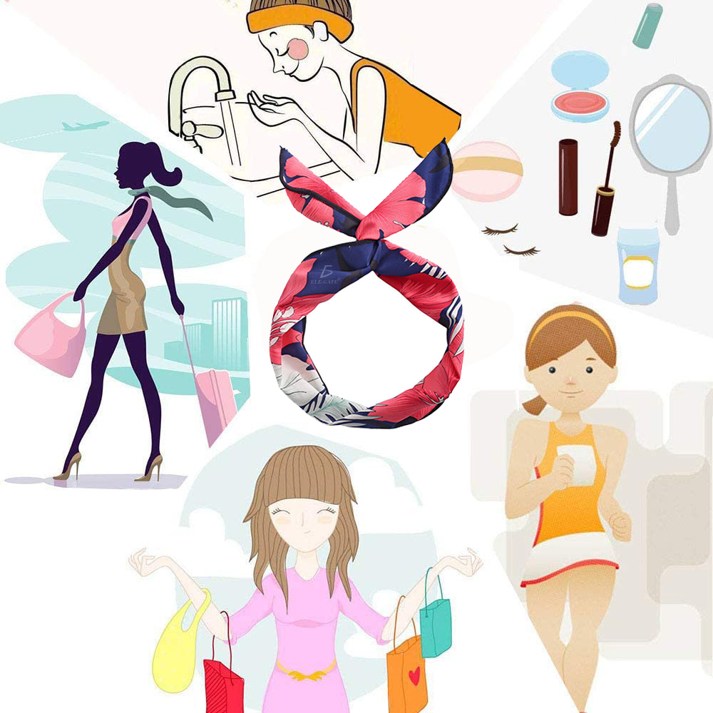 Bandas Para Cabeza Yoga Corre Tenis Entrenamiento - Image 3