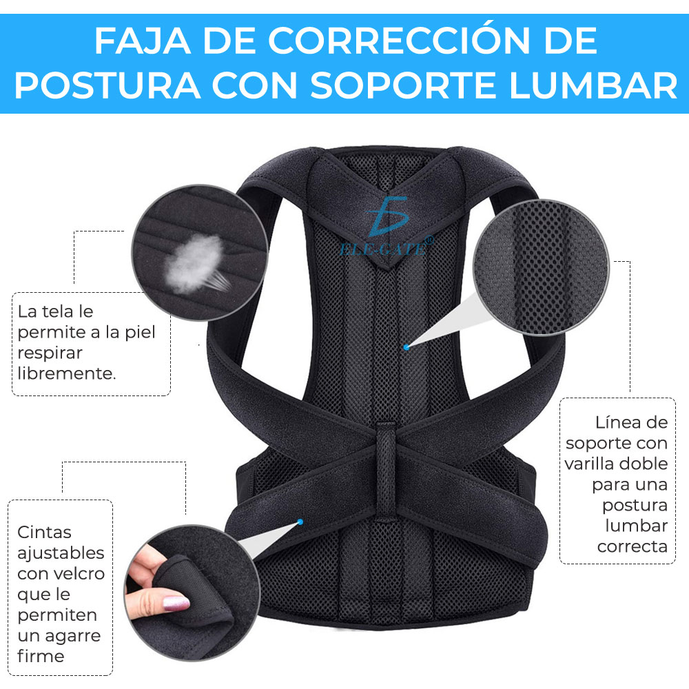 Faja Soporte Sacro Lumbar Dolor Espalda - Image 3