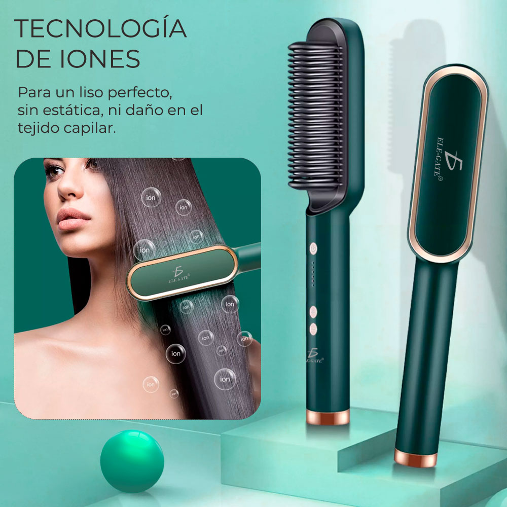 Peine De Pelo Liso Anión No Daña