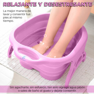 Baño de Pies con Masajeadores Para Spa Relajante