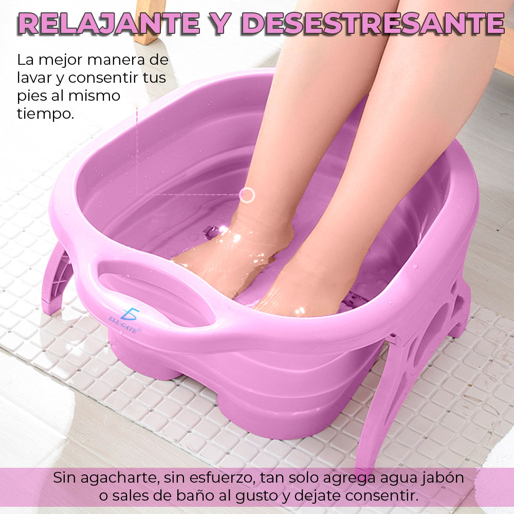Baño de Pies con Masajeadores Para Spa Relajante