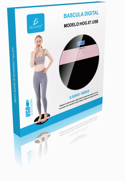 Bascula Digital Inteligente Con Carga Usb Moderna Ligera Alto Impacto - Image 4