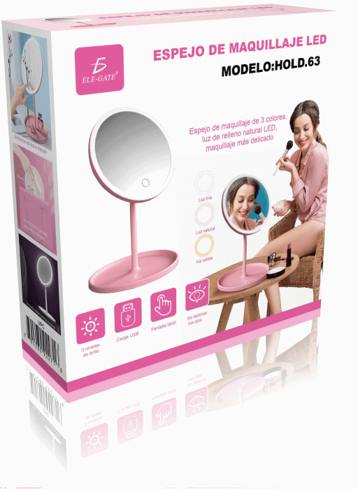 Aro Luz Led 17.5cm Espejo Maquillaje Tiktok Portátil - Image 5