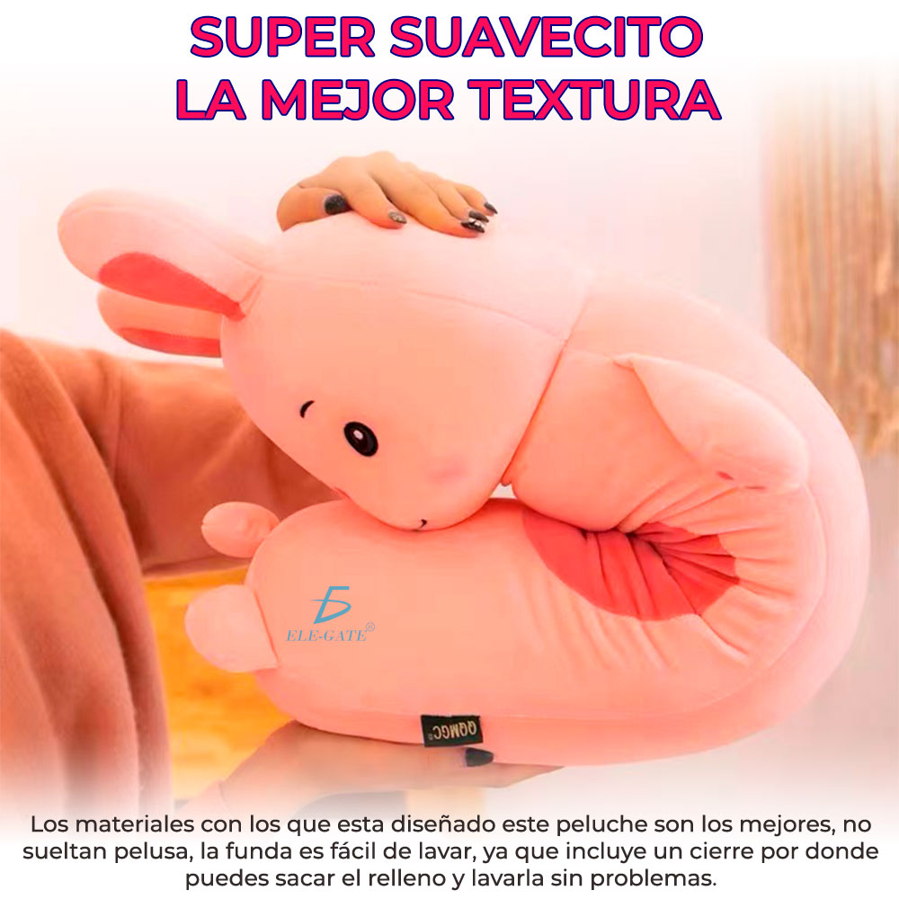 Hermoso de Peluche Conejo Abrazable Largo 110CM