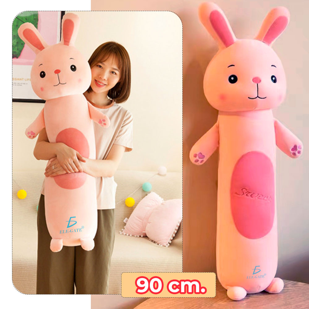 Hermoso de Peluche Conejo Abrazable Largo 90CM