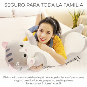 Juguetes de Peluche Con Forma De Gato Para Dormir 110cm
