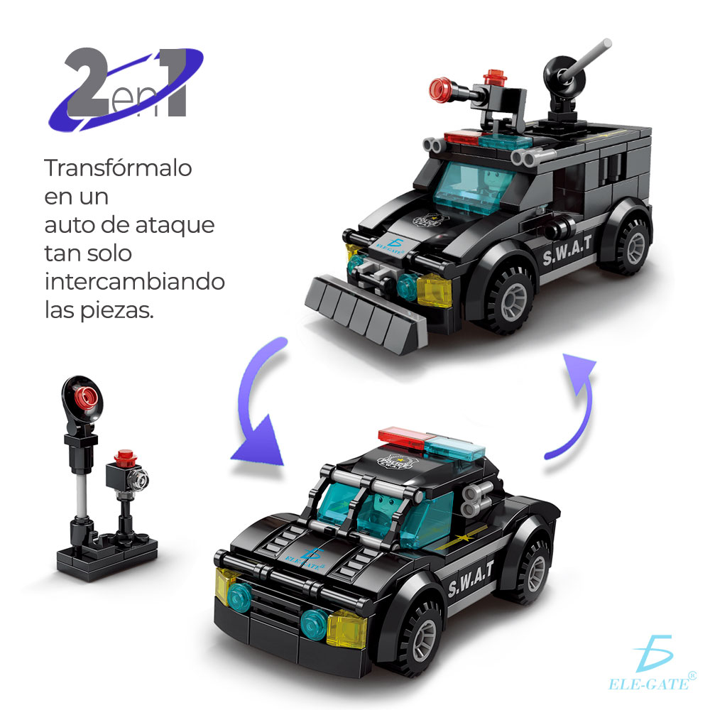 Camioneta de Asalto de Bloques Armables