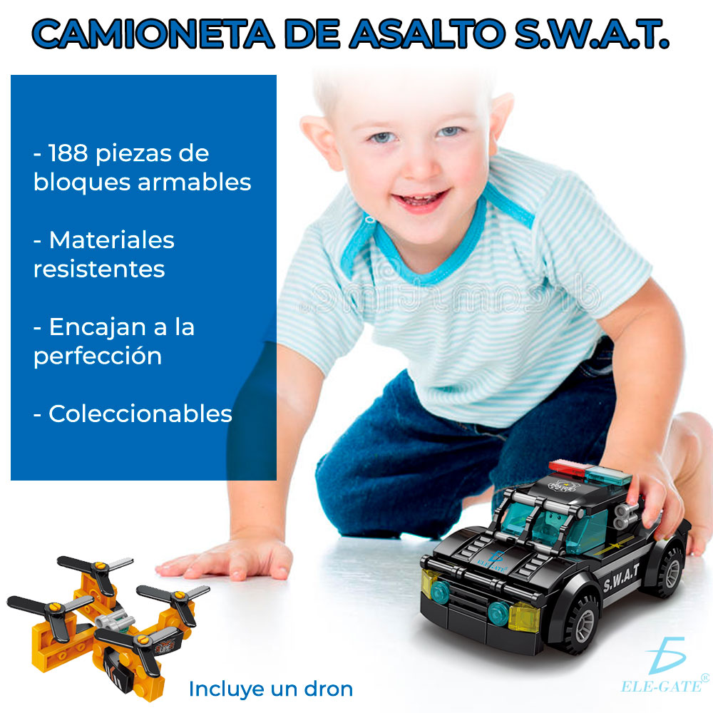 Camioneta de Asalto de Bloques Armables