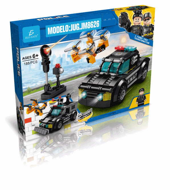 Camioneta de Asalto de Bloques Armables - Image 4