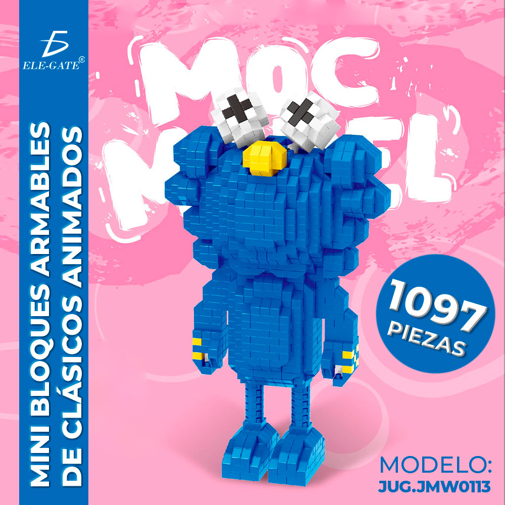 Juguete de Bloques Monstruo Come Galletas