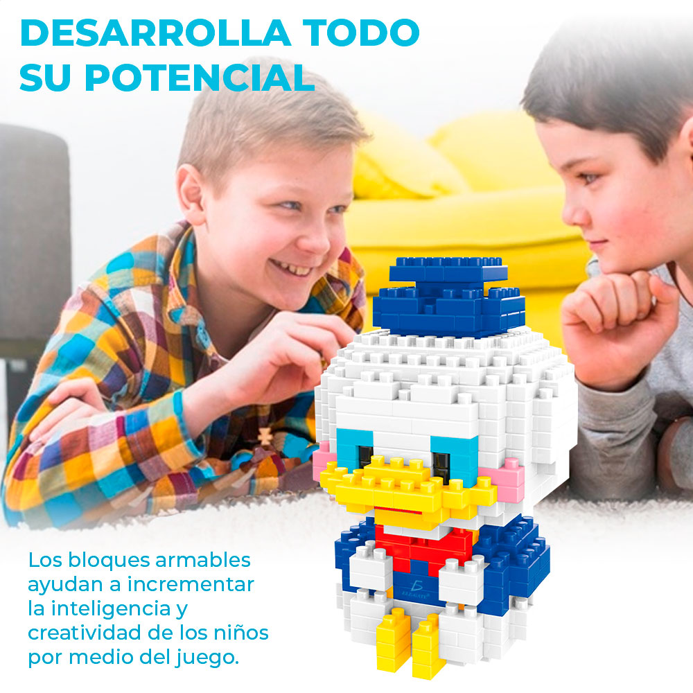 Juguete de Bloques de Construcción de Duck 252PZS