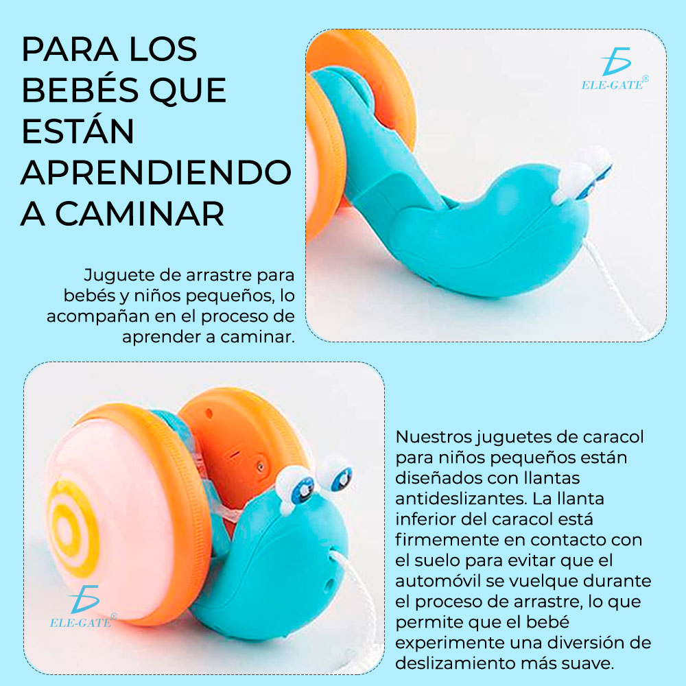 Caracol De Juguete Para Niños Pequeños