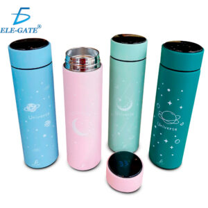 Termo Inteligente 500ml Con Pantalla Lcd De Temperatura Diseños Diferentes