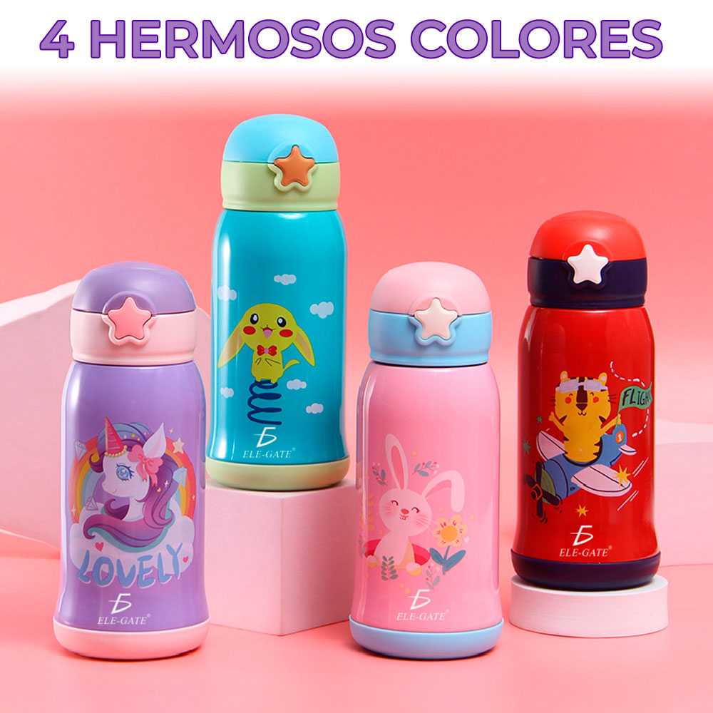 Termo Vaso Bebidas Calientes Frias Para Niños
