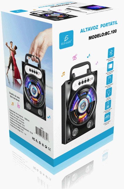 Bocina Portatil Bluetooth Recargable - Image 6