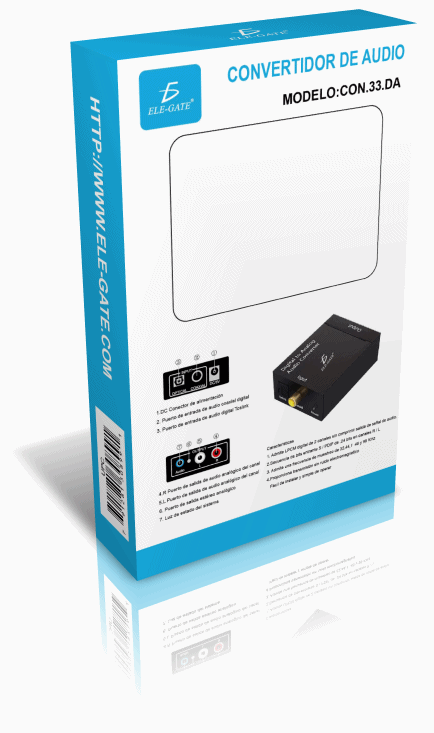 Convertidor De Audio Digital A Análogo Óptico Rca Compuesto - Image 4