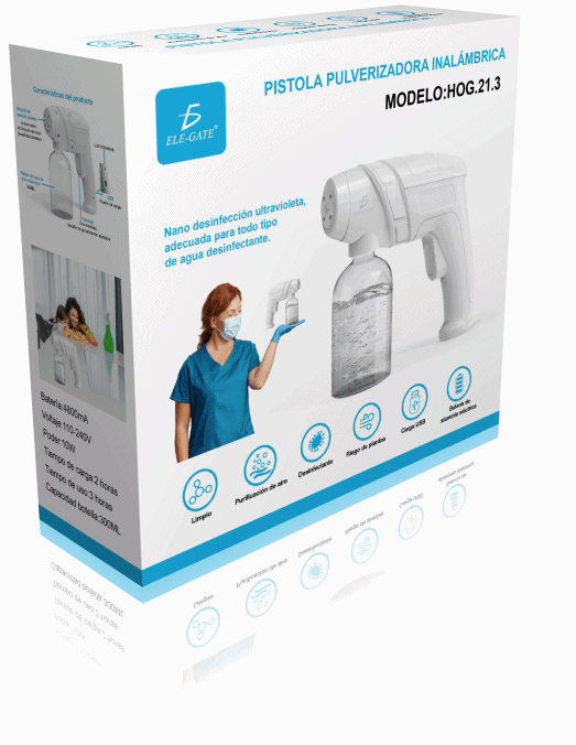 Pistola Nebulizador Ulv Portátil Sanitizacion Desinfección - Image 4