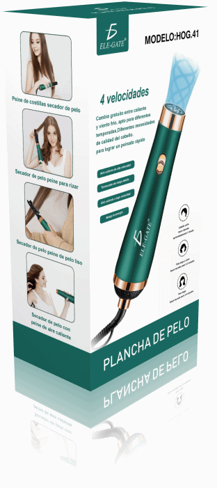 Secador De Pelo y Cepillo Alisador Multifuncional 2 En 1 - Image 5