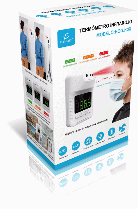 Termómetro Infrarrojo Automedición Inteligente Sin Contacto - Image 6