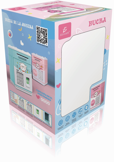 Alcancía Electronica Caja Seguridad Clave Para Niños - Image 5