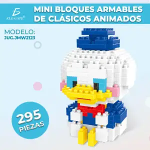 Juguete de Bloques de Construcción de Duck 295PZS