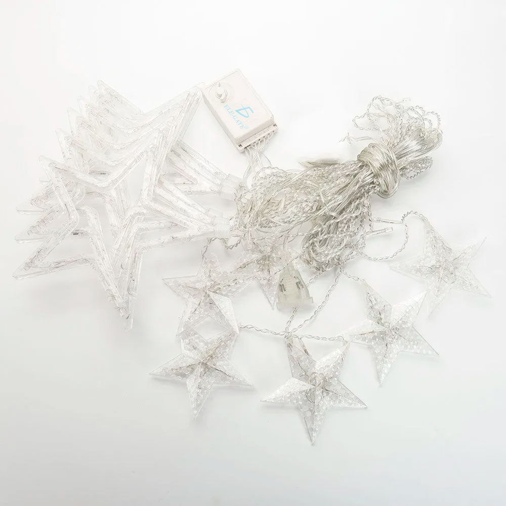 Cadena De Luz Led Estrella Luces De Decoración Navideña 2.5m - Image 5