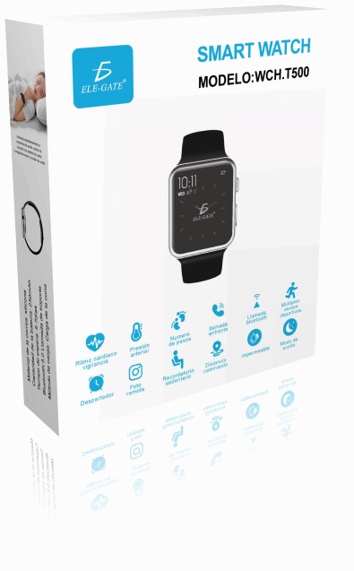 Reloj Inteligente Smart Watch Deportivo Model:WCH.T500 - Image 4