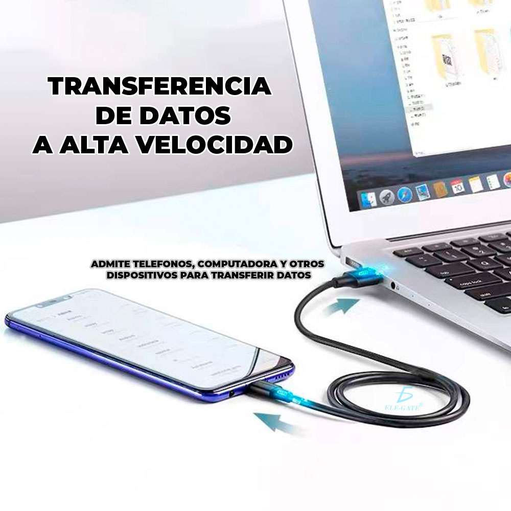 Cable V8 Micro Usb Reforzado Para Carga Datos