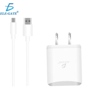 Cargador Rapido QC 3.0 USB 5V 2.4A Con Cable Micro V8