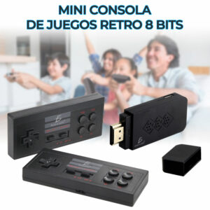 Consola Mini Retro 888 Juegos Con Controles