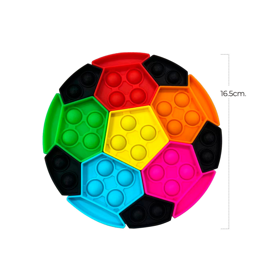 Pop It Juguete En Forma De Balón Seguro Resistente - Image 3