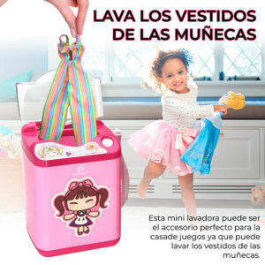 Mini Lavadora De Maquillaje Esponjas Desagüe Manual Accesorios