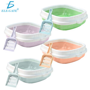 Arenero Plástico Para Gatos Con Pala