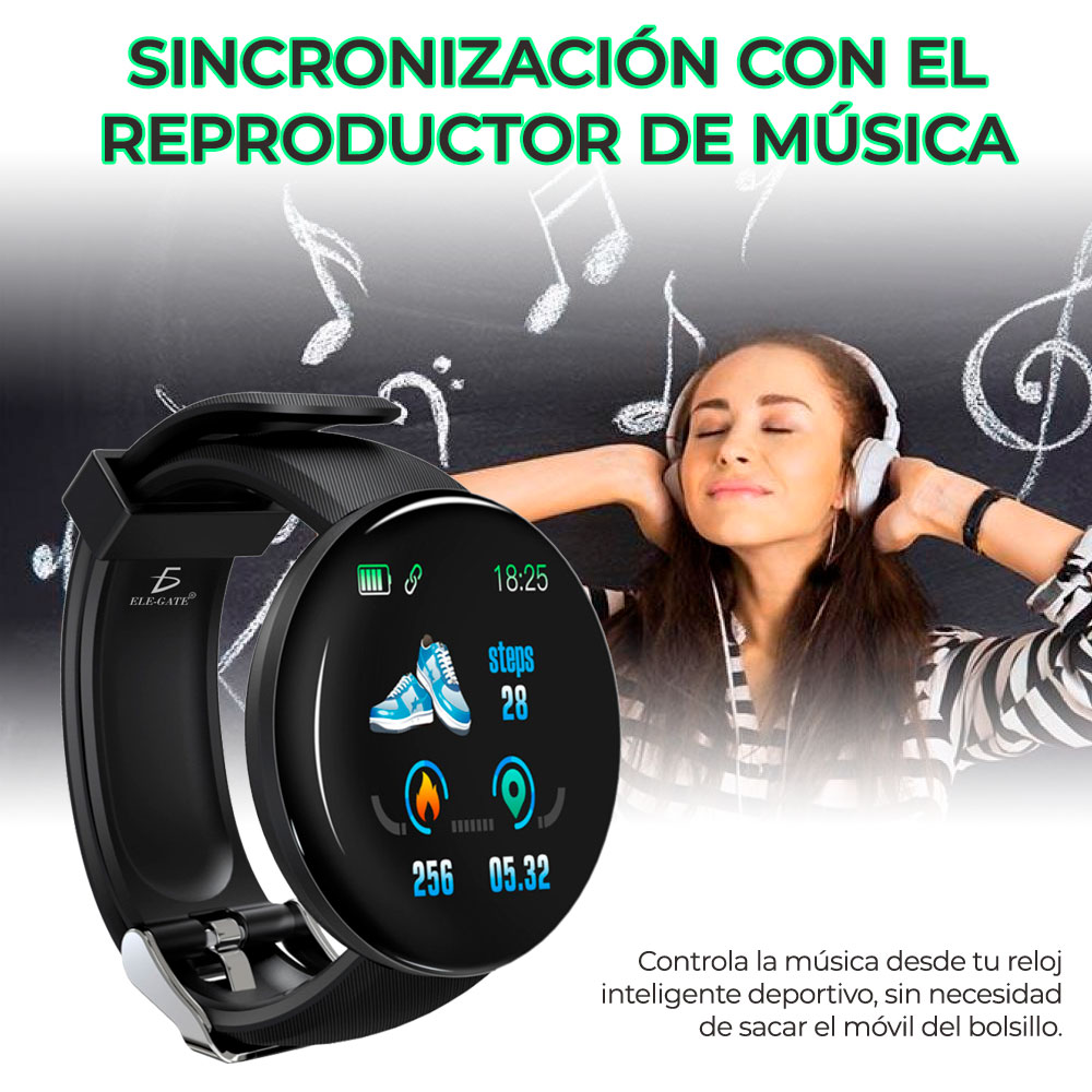 Reloj Inteligente Smart Watch Deportivo Model:WCH.D18