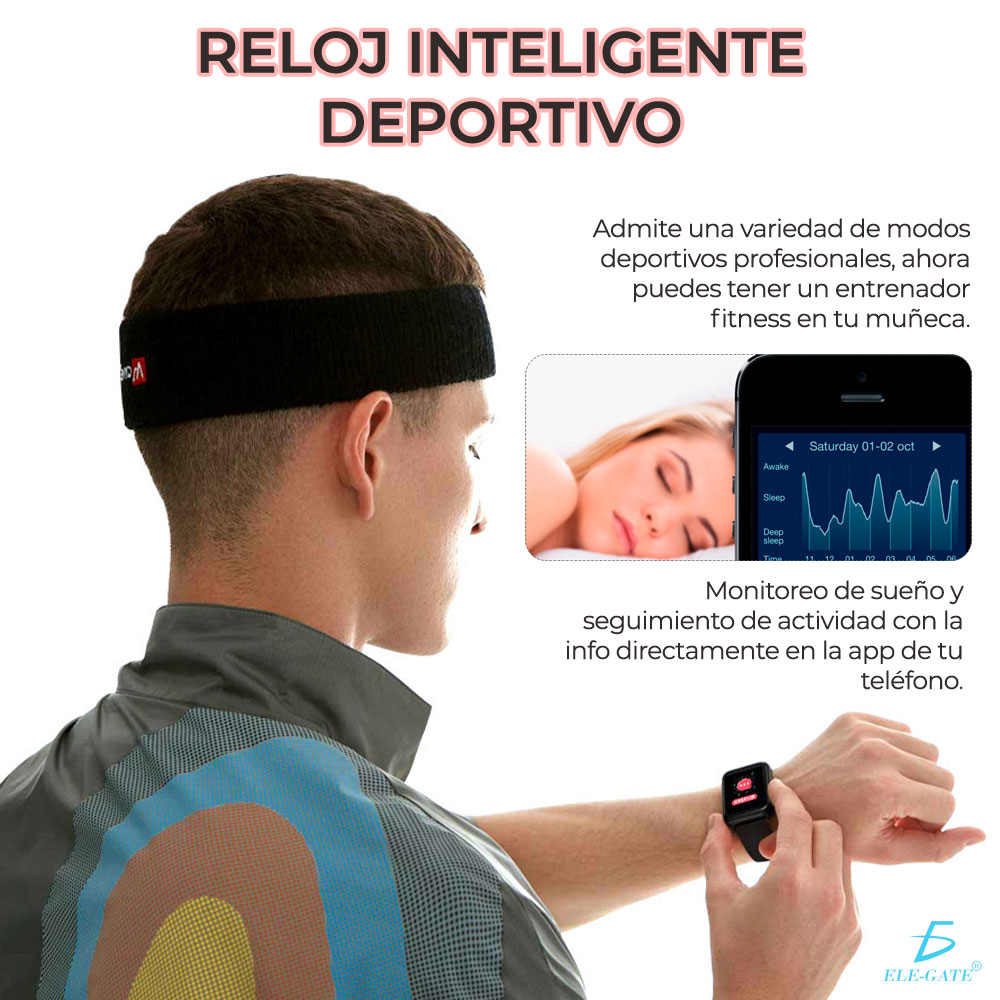 Smart Watch Reloj Inteligente Deportivo Model:WCH.D21