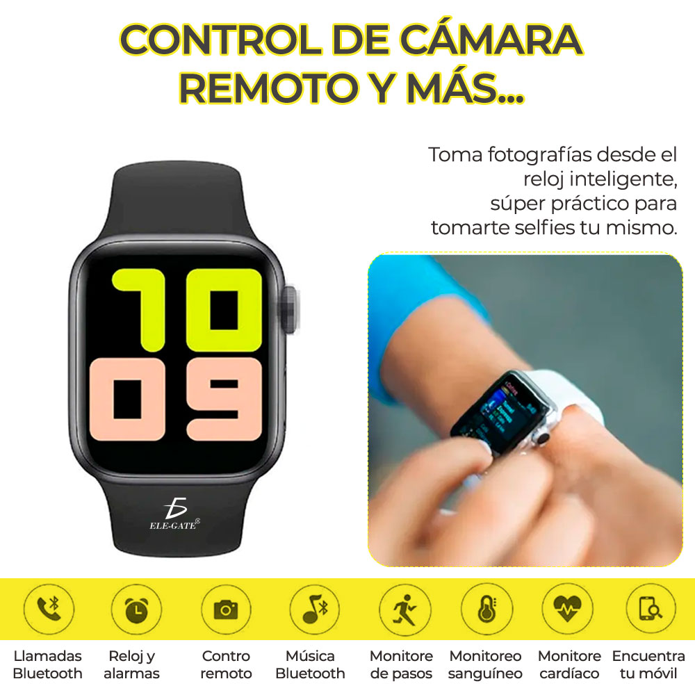 Reloj Inteligente Smart Watch Deportivo Model:WCH.T500