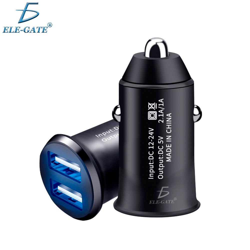 Cargador Rapido De Celular Para Auto Con Usb Dual 3.1a