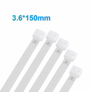 Bolsa Cinchos Plásticos 40 Lb 3.6*150mm Paquete 100 Pzas