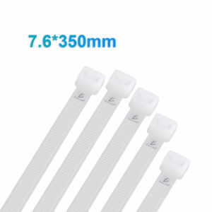 Bolsa Cinchos Plásticos 80 Lb 7.6*350mm Paquete 100 Pzas