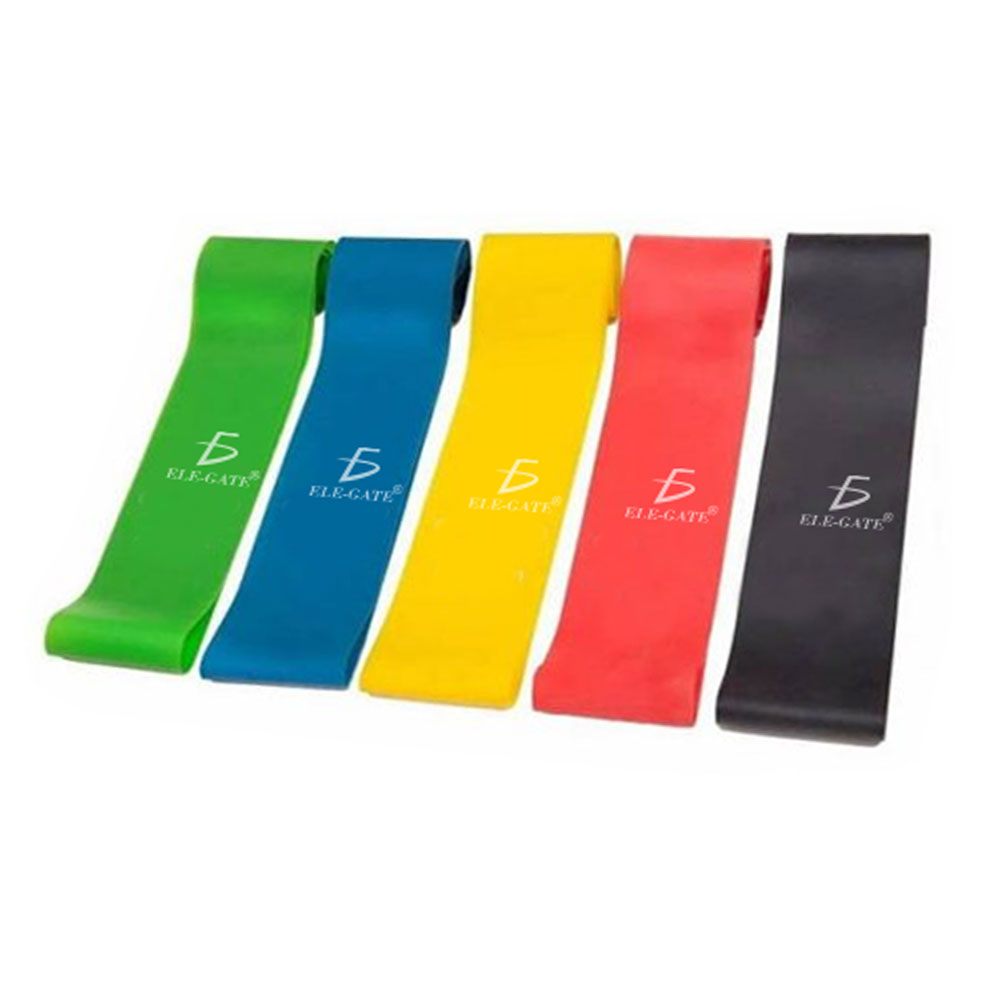 Bandas Elásticas De Resistencia Kit 5 Unidades Ejercicios