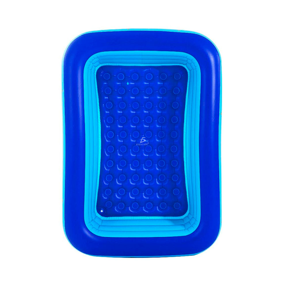 Alberca Inflable Rectangular Resistente Cómodo 130cm X 92cm X 50cm - Image 3