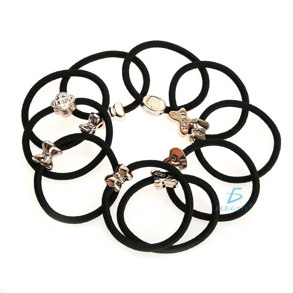 100 Ligas Donas Elásticas para Cabello con Bisutería - Image 4