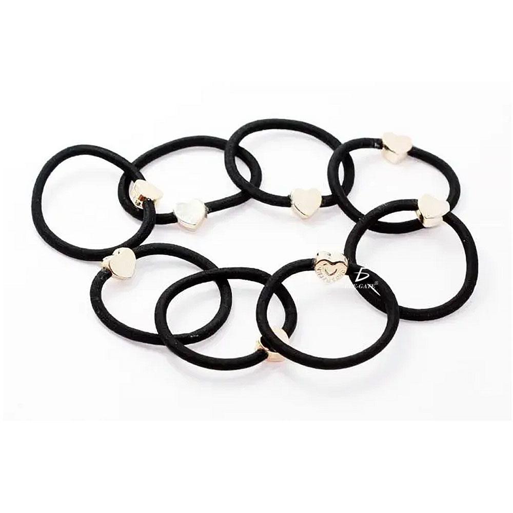 100 Ligas Donas Elásticas para Cabello con Bisutería - Image 3