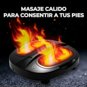 Masajeador Pies Con Electro Estimulador Infarrojo Con Calor