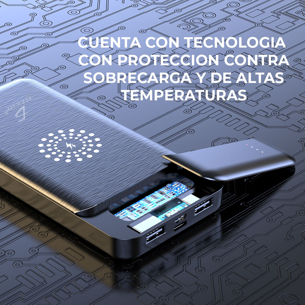 Power Bank Pila Bateria Portátil 10000mah 2.1a