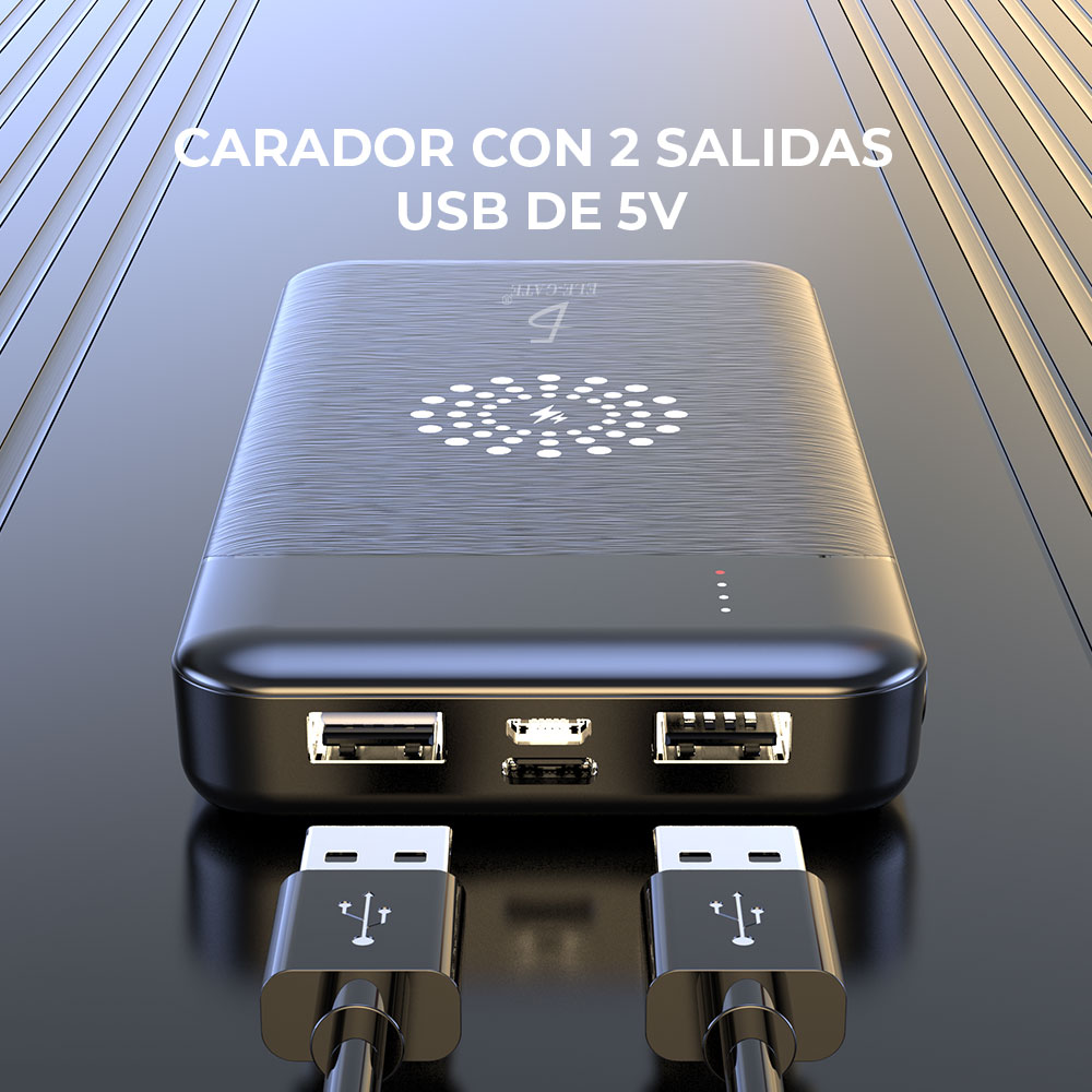 Power Bank Pila Bateria Portátil 10000mah 2.1a