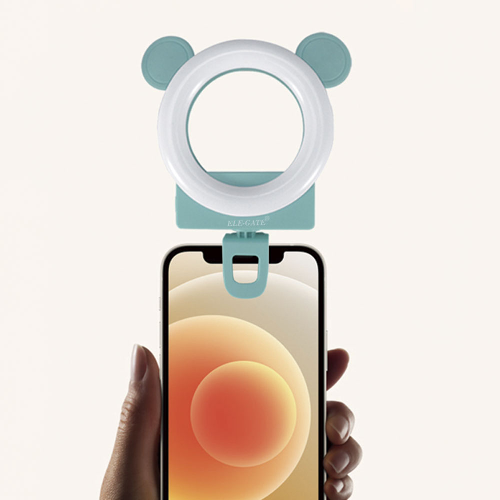 Aro de Luz Led Soporte Celular Recargable