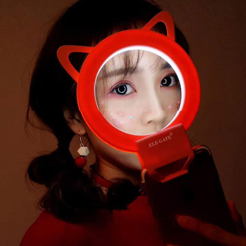 Aro de Luz Led Soporte Celular Recargable