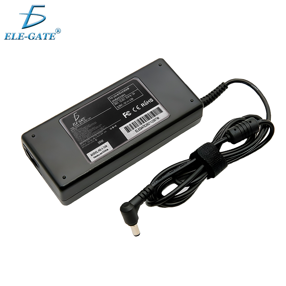 Cargador Compatible para Laptop Asus 90W 19V 4.74A Punta Negra de 5.5mm