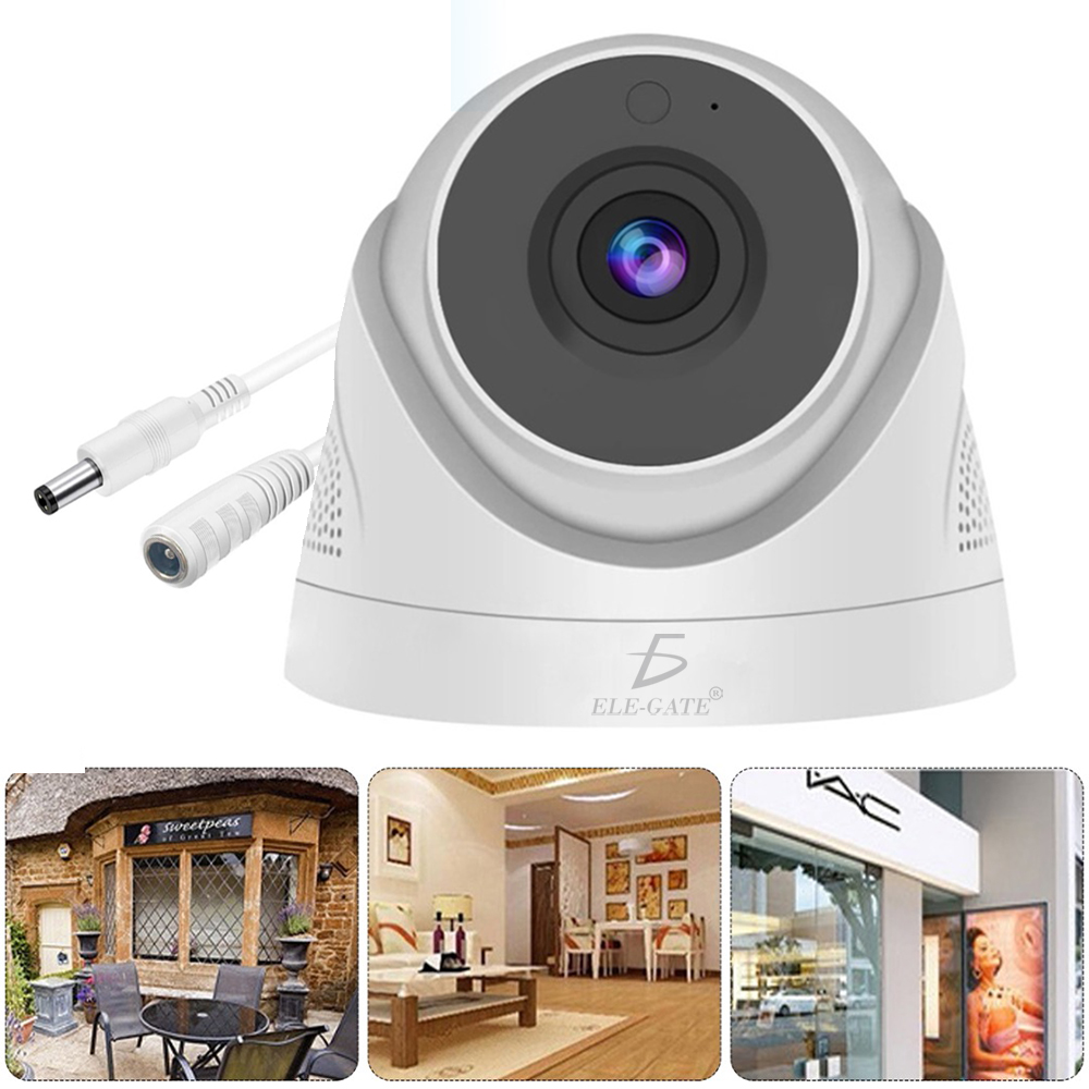 Cámara de Seguridad Inteligente Compacta para Interiores - Video HD de 1080p, Visión Nocturna y Detección de Movimiento - Image 5